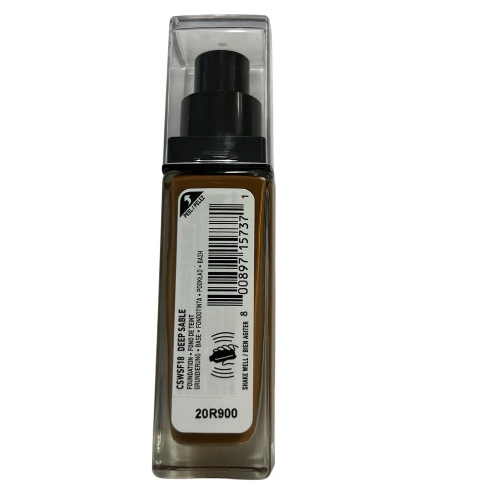 NYX PROFESSIONAL MAKEUP 18 Deep Sable Can't Stop Won't Stop Foundation 1oz